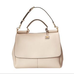 Dolce&Gabbana - Ivory Miss Sicily Shoulder Bag
